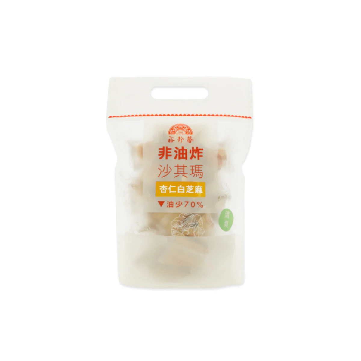 ◉ 預購商品 ◉ 奶油酥餅的故鄉【台中裕珍馨】◉ 非油炸沙其瑪 杏仁白芝麻 20入/ 袋 ◉（每月 20 日結單，下月 15 日開始出貨） - Image 2