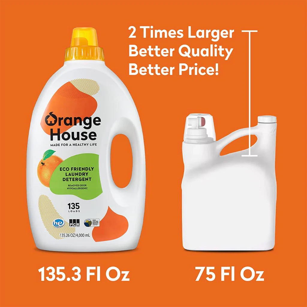 【橘子工坊】天然濃縮洗淨病毒酵素洗衣精 Liquid Laundry Detergent 1892ml - Image 3