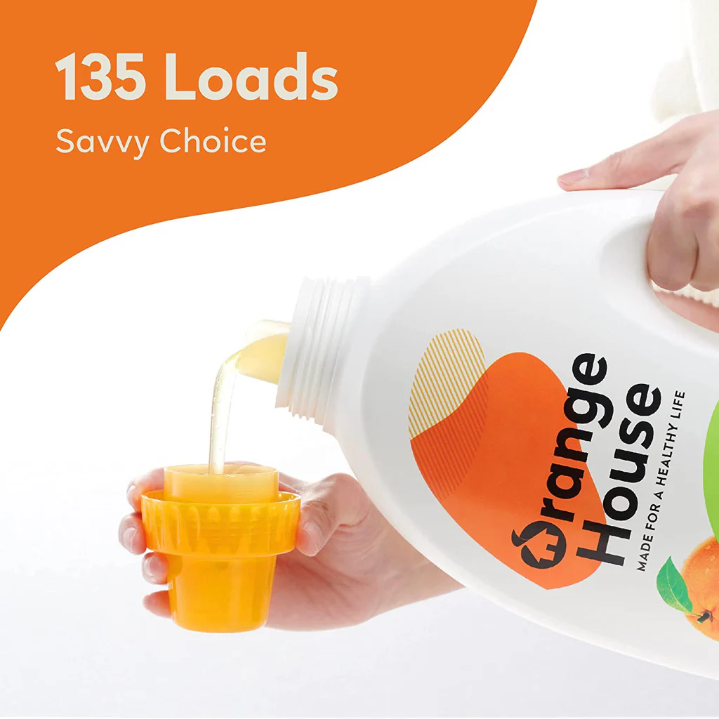 【橘子工坊】天然濃縮洗淨病毒酵素洗衣精 Liquid Laundry Detergent 1892ml - Image 4