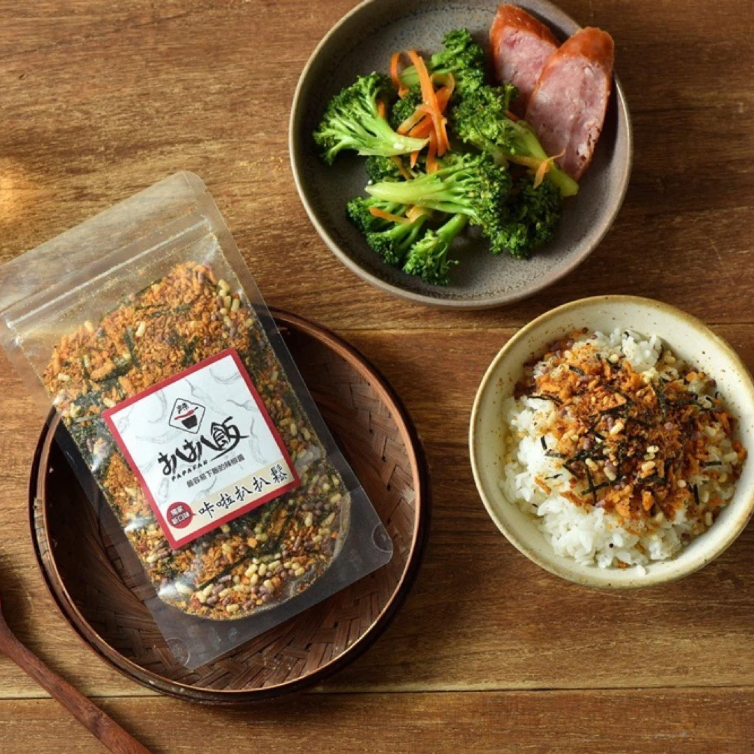 【扒扒飯】常溫系列：咔啦扒扒鬆 80g/ 包（五辛素） - Image 3