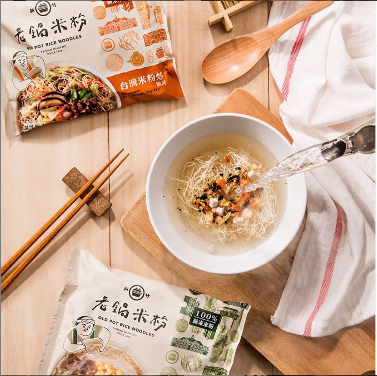 【老鍋米粉】老鍋純米米粉家庭包:香菇肉燥 四包/ 袋 - Image 4