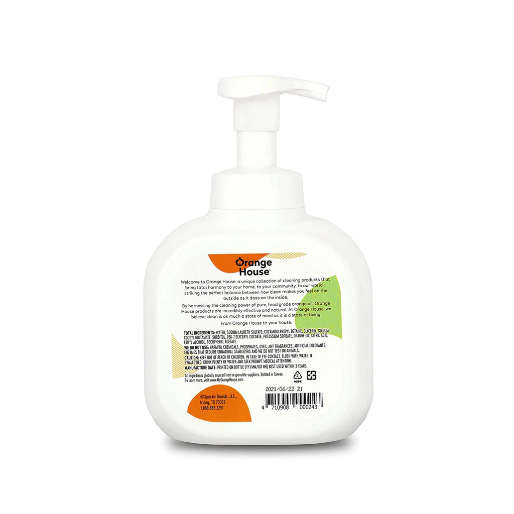 【橘子工坊】天然保濕洗手慕絲 Foaming Hand Soap 360ml - Image 6