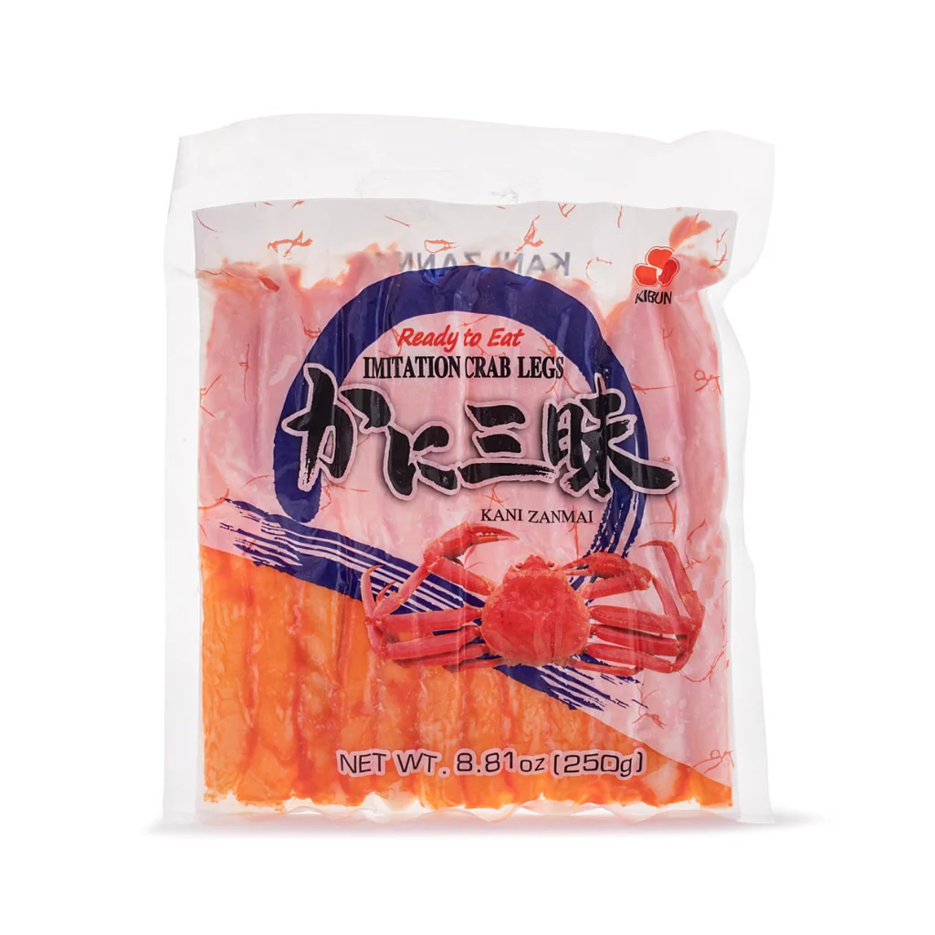 【冷凍配送】日本優質火鍋蟹肉棒 Kanizanmai Imitation Crab Sticks 250g(冷凍品項滿 $350 免運)