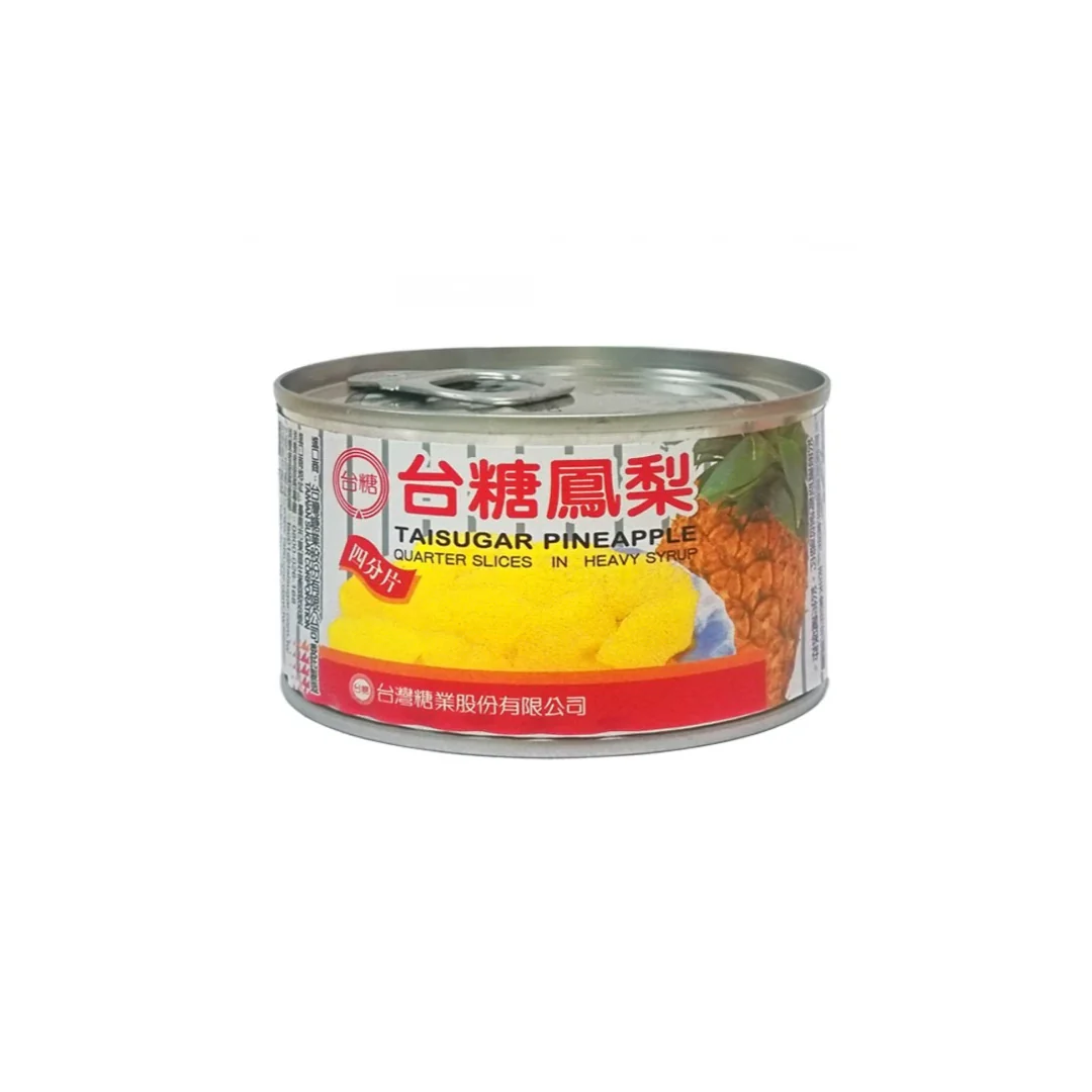 【台糖】鳳梨罐頭 Pineapple Quarter Slices in Heavy Syrup 227g