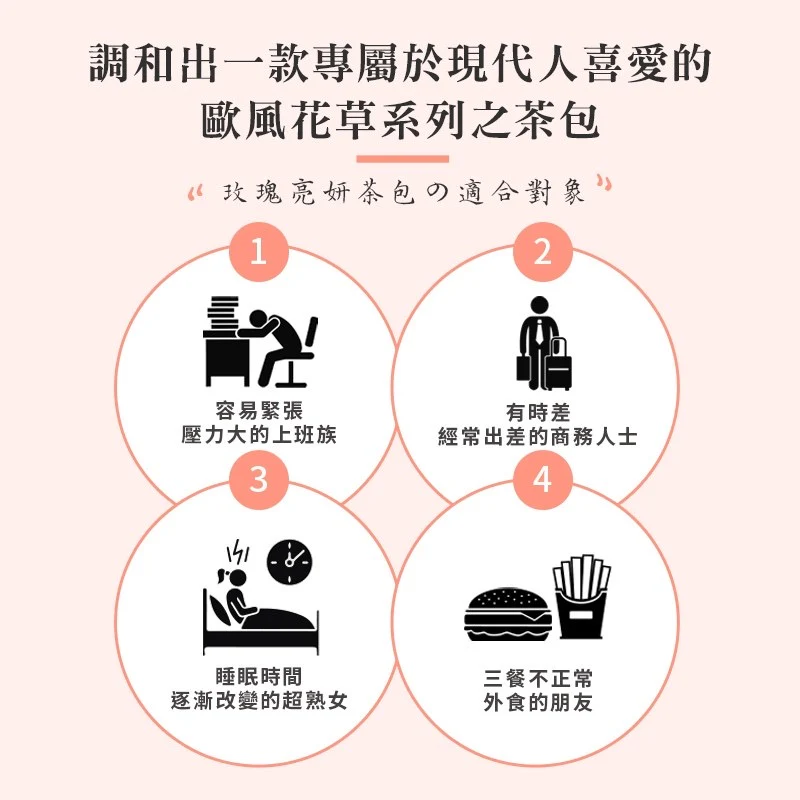 【和春堂】玫瑰亮妍茶包 Rose Brightening Tea Bag 50g - Image 3